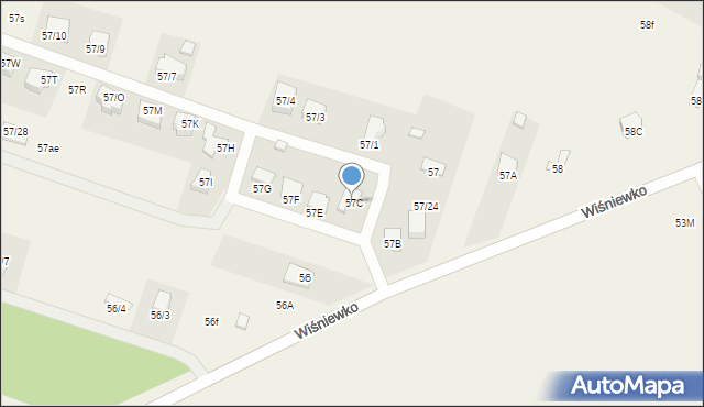 Modła, Modła, 57C, mapa Modła