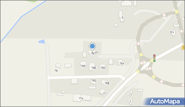 Modła, Modła, 78, mapa Modła