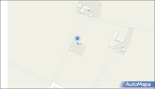 Modła, Modła, 45, mapa Modła