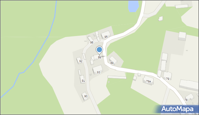 Modła, Modła, 94, mapa Modła