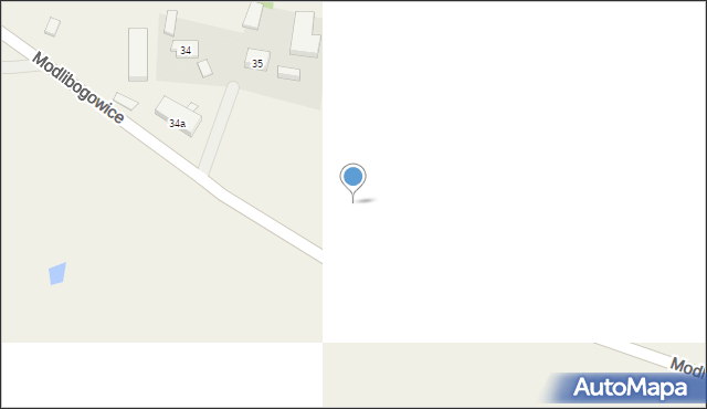 Modlibogowice, Modlibogowice, 36a, mapa Modlibogowice