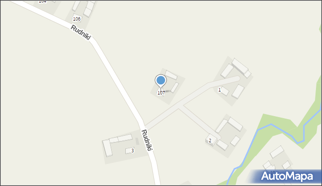 Modliborzyce, Modliborzyce, 107, mapa Modliborzyce