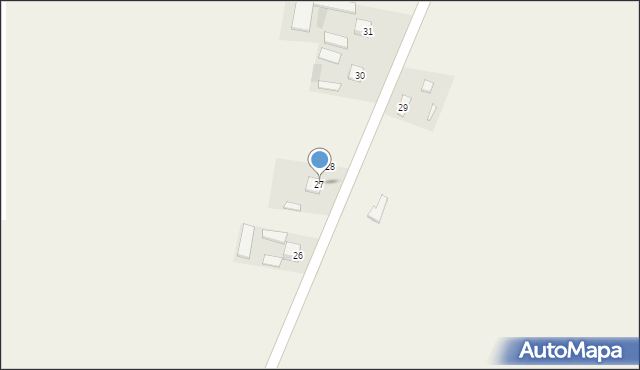 Modliborzyce, Modliborzyce, 27, mapa Modliborzyce