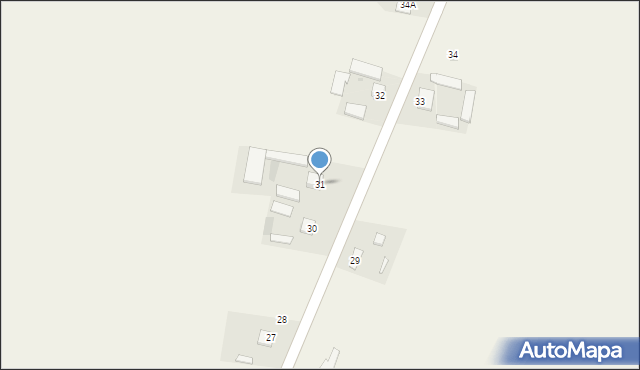 Modliborzyce, Modliborzyce, 31, mapa Modliborzyce