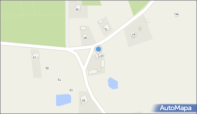 Modliborzyce, Modliborzyce, 1, mapa Modliborzyce