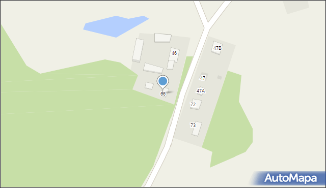 Modliborzyce, Modliborzyce, 66, mapa Modliborzyce