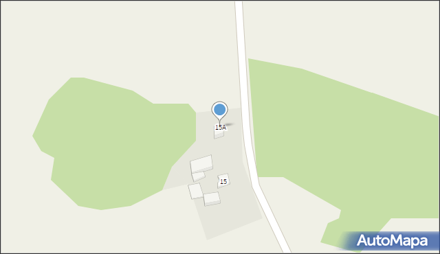 Modlimowo, Modlimowo, 15A, mapa Modlimowo