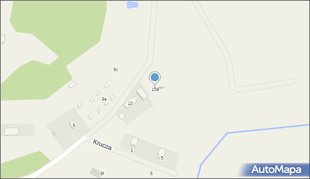 Modlinek, Modlinek, 10a, mapa Modlinek