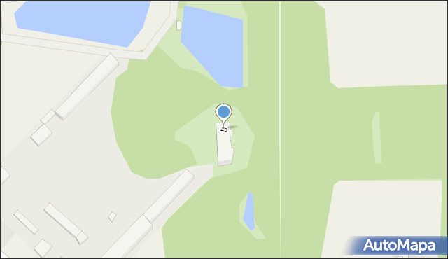 Modliszewo, Modliszewo, 45, mapa Modliszewo