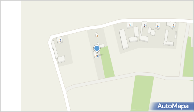Modlna, Modlna, 2b, mapa Modlna