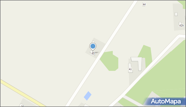 Modlna, Modlna, 43, mapa Modlna