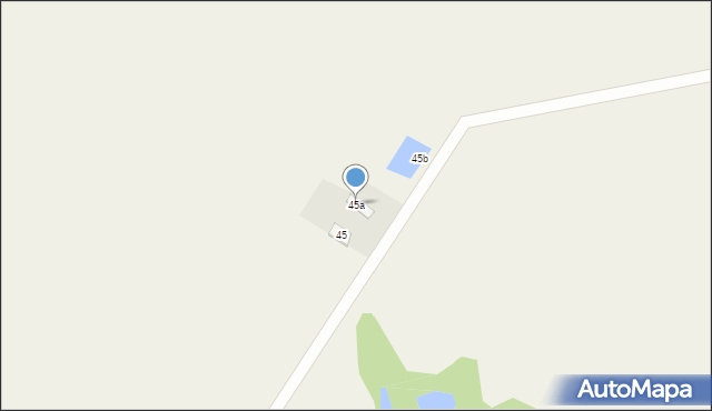 Modlna, Modlna, 45a, mapa Modlna