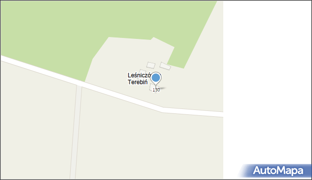 Modryniec, Modryniec, 130, mapa Modryniec