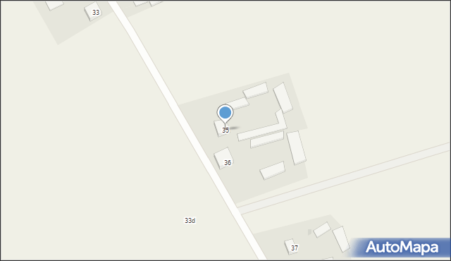 Modrzew, Modrzew, 35, mapa Modrzew