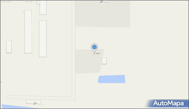 Modrzewie, Modrzewie, 10p, mapa Modrzewie