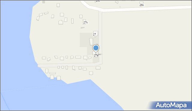 Modzerowo, Modzerowo, 27a, mapa Modzerowo
