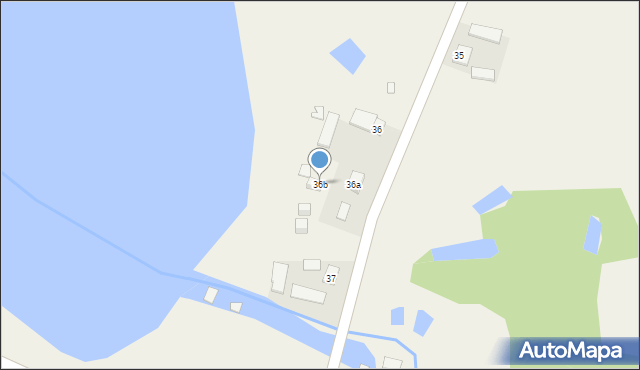 Modzerowo, Modzerowo, 36b, mapa Modzerowo