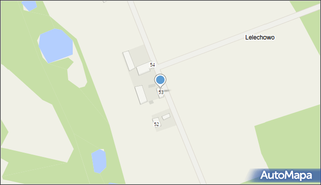 Modzerowo, Modzerowo, 53, mapa Modzerowo