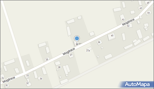 Mogilnice, Mogilnice, 38, mapa Mogilnice