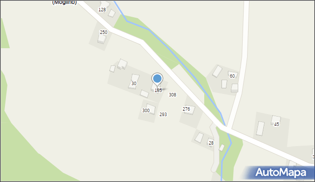 Mogilno, Mogilno, 185, mapa Mogilno
