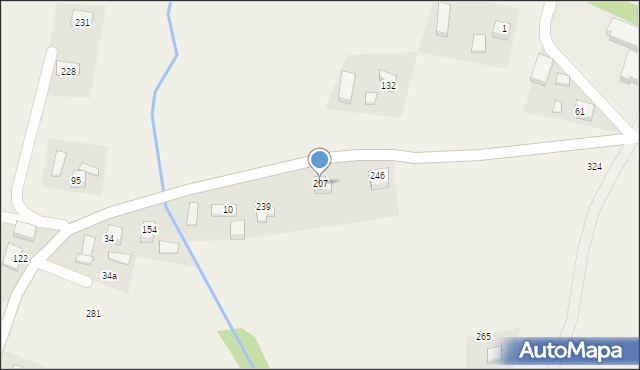 Mogilno, Mogilno, 207, mapa Mogilno