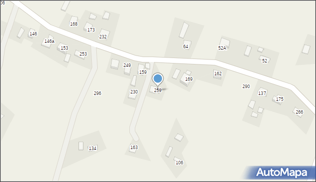 Mogilno, Mogilno, 259, mapa Mogilno