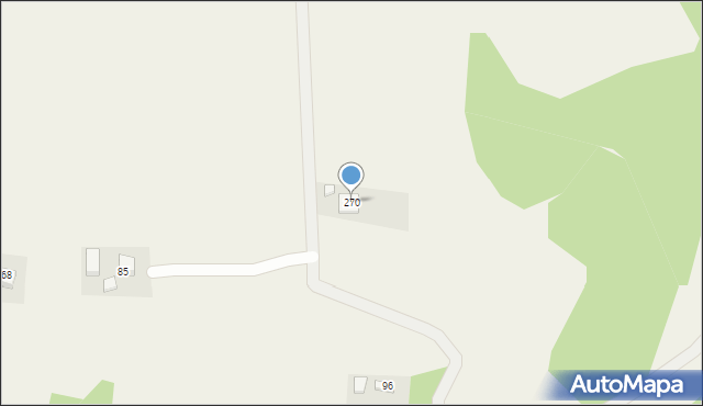 Mogilno, Mogilno, 270, mapa Mogilno