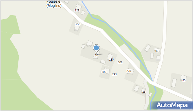 Mogilno, Mogilno, 30, mapa Mogilno