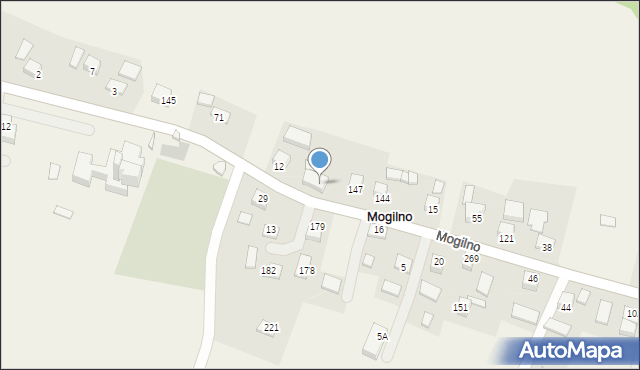 Mogilno, Mogilno, 323, mapa Mogilno