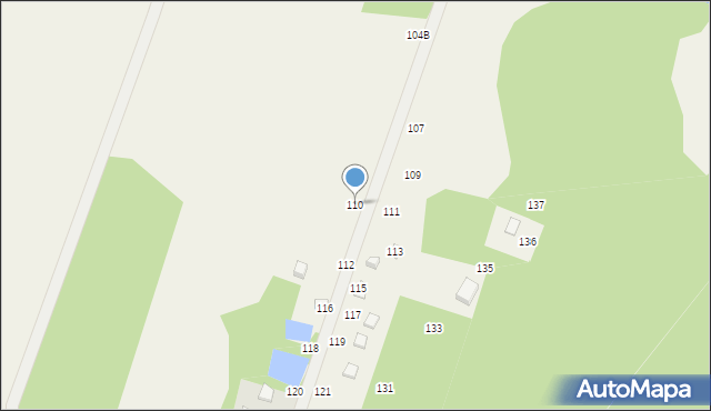 Mogilno, Mogilno, 110, mapa Mogilno