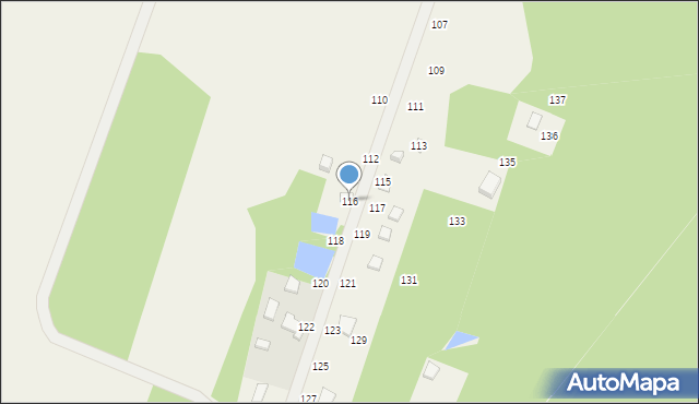 Mogilno, Mogilno, 116, mapa Mogilno