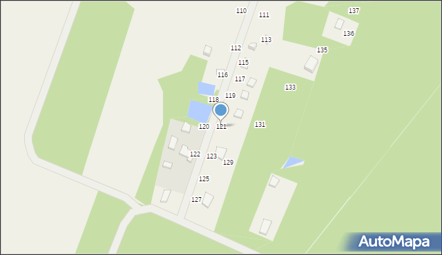 Mogilno, Mogilno, 121, mapa Mogilno