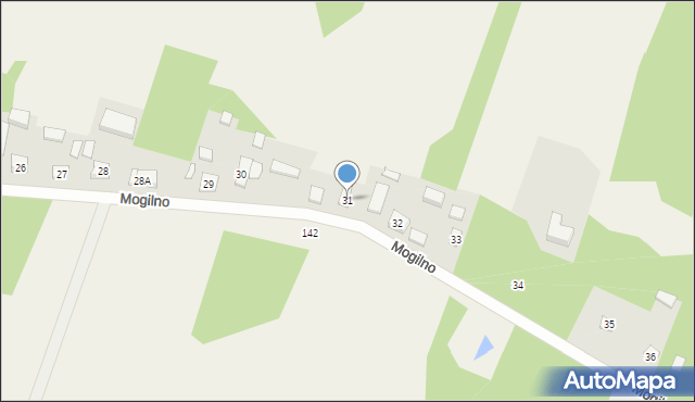 Mogilno, Mogilno, 31, mapa Mogilno