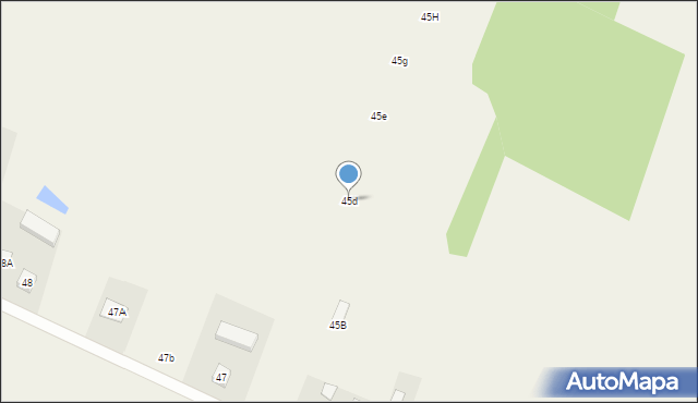 Mogilno, Mogilno, 45d, mapa Mogilno