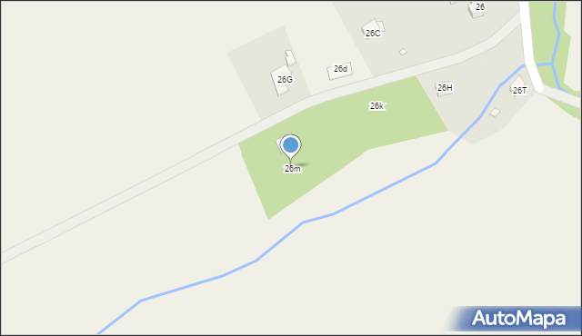 Mojesz, Mojesz, 26m, mapa Mojesz