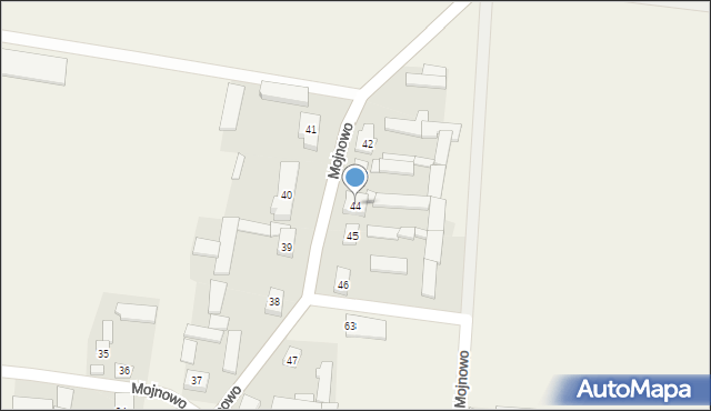Mojnowo, Mojnowo, 44, mapa Mojnowo