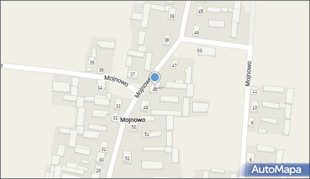Mojnowo, Mojnowo, 48, mapa Mojnowo