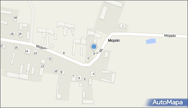 Mojsiki, Mojsiki, 2, mapa Mojsiki