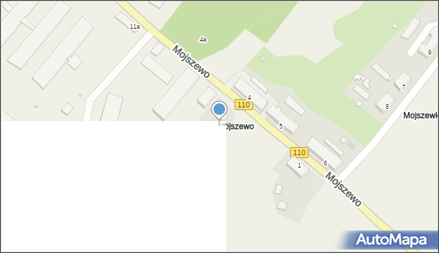 Mojszewo, Mojszewo, 7A, mapa Mojszewo
