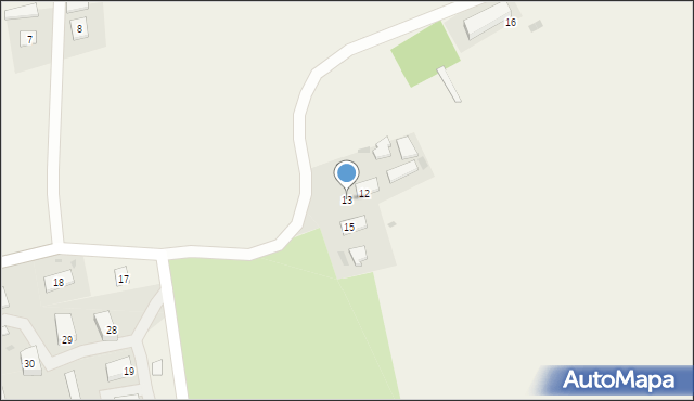 Mojtyny, Mojtyny, 13, mapa Mojtyny