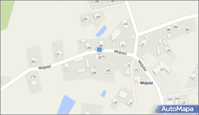 Mojusz, Mojusz, 18, mapa Mojusz