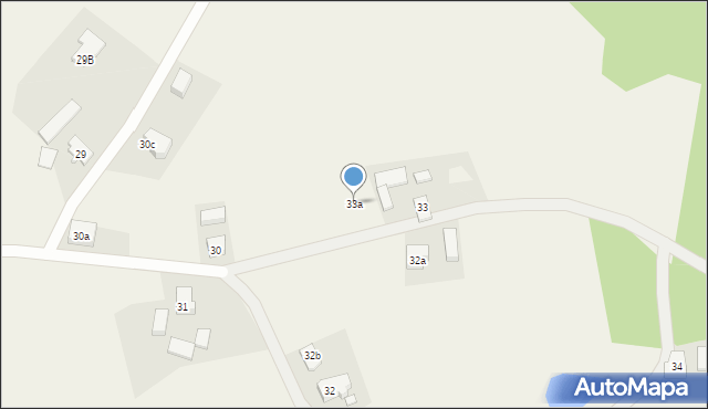 Mojusz, Mojusz, 33a, mapa Mojusz