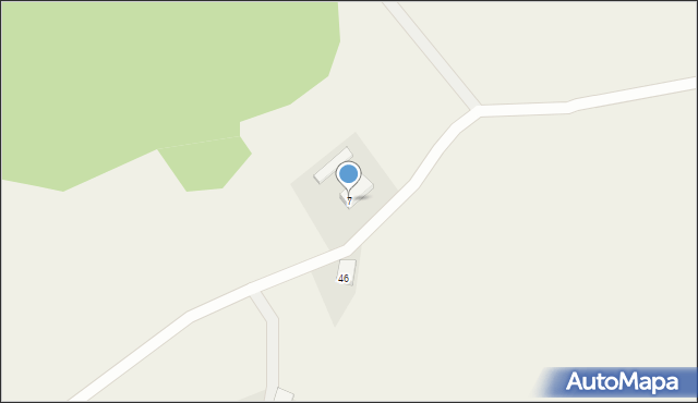 Mojusz, Mojusz, 7, mapa Mojusz