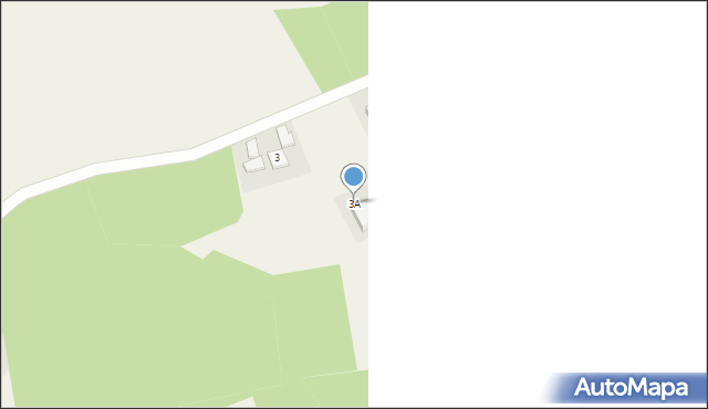 Mojuszewska Huta, Mojuszewska Huta, 3A, mapa Mojuszewska Huta