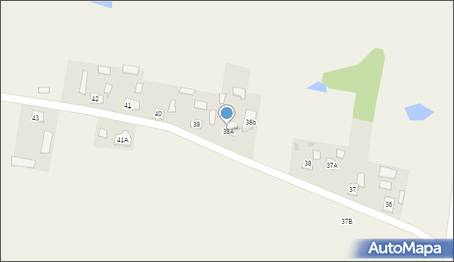 Mokas, Mokas, 38A, mapa Mokas