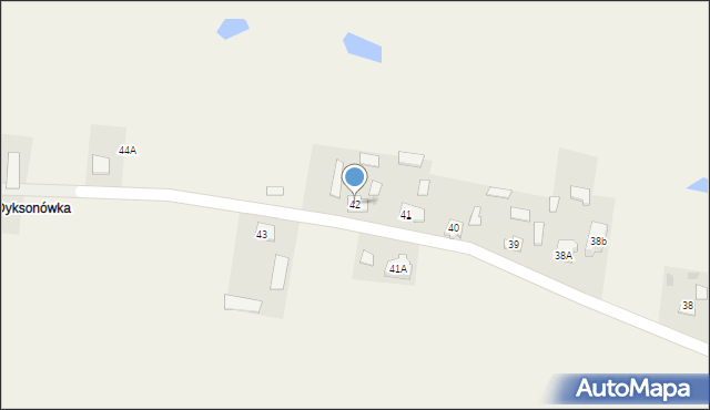 Mokas, Mokas, 42, mapa Mokas
