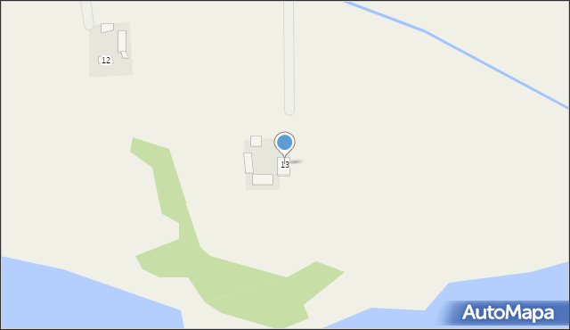 Mokówko, Mokówko, 13, mapa Mokówko