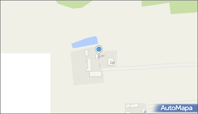 Mokówko, Mokówko, 21, mapa Mokówko