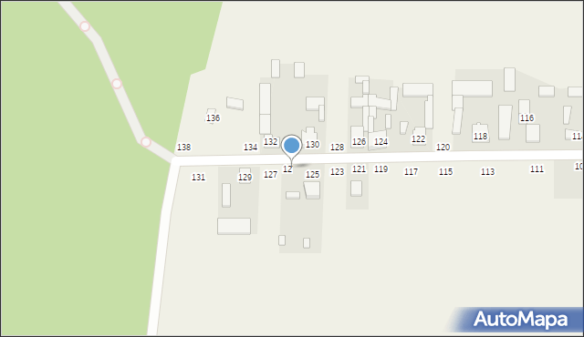 Mokra, Mokra, 127a, mapa Mokra