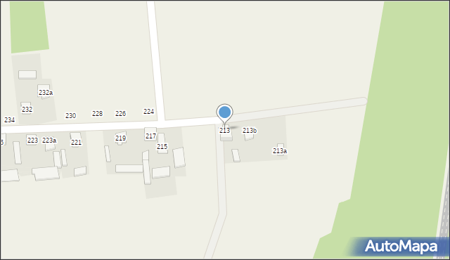 Mokra, Mokra, 213, mapa Mokra
